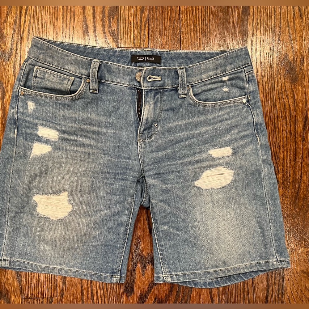 White House Black Market Denim Shorts